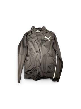 Puma Evostripe Full-Zip Men's Track Jacket Black White Size L